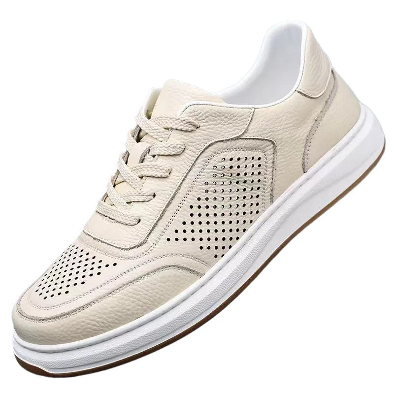 Herren Elegante und bequeme Leder Sneakers Drune