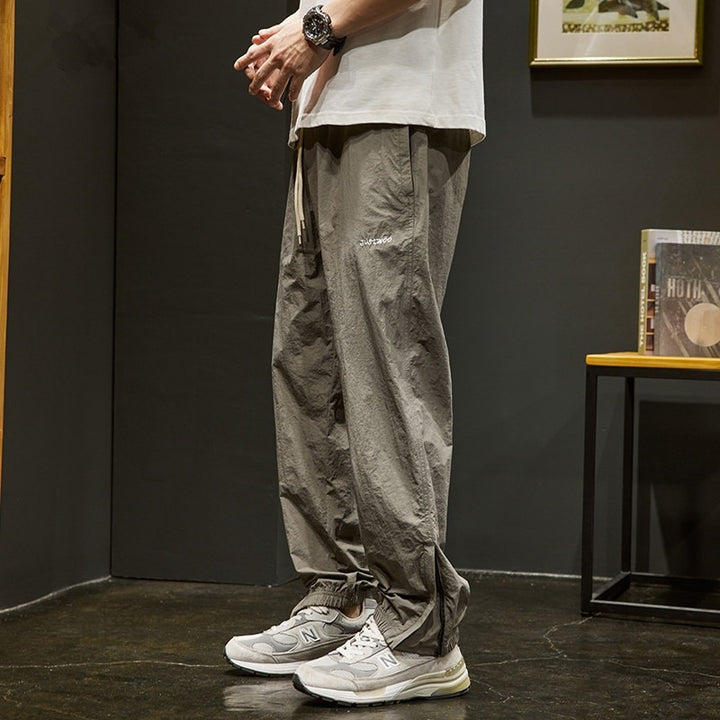 Herren lässige Jogginghose mit elastischem Bund und praktischen Seitentaschen Drune
