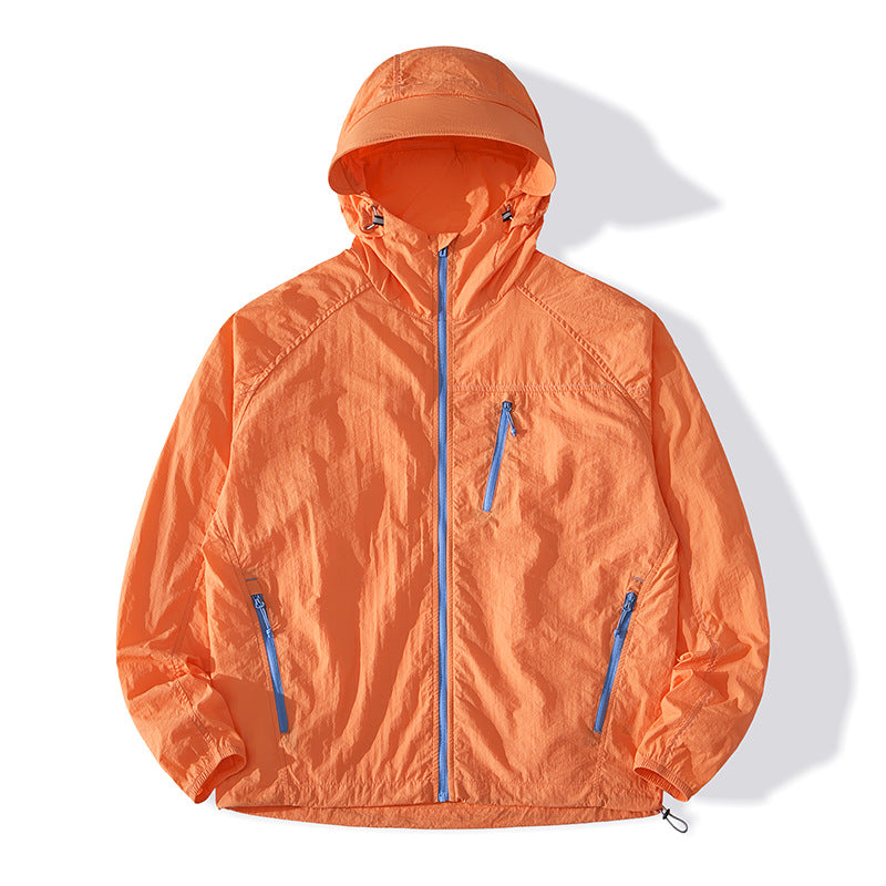 Damen Atmungsaktive und wasserdichte Outdoor-Jacke Drune
