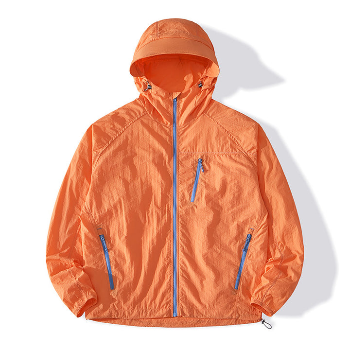 Damen Atmungsaktive und wasserdichte Outdoor-Jacke Drune