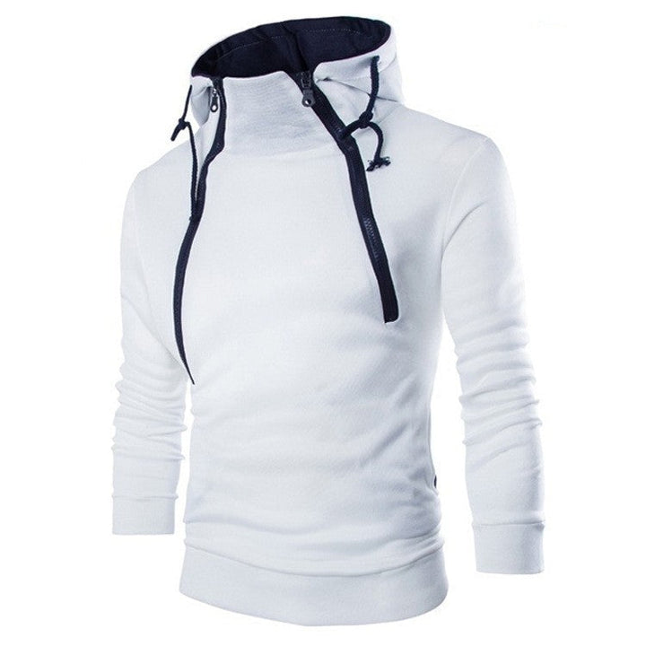 Herren moderne Kapuzenpullover mit praktischem Reißverschluss Drune
