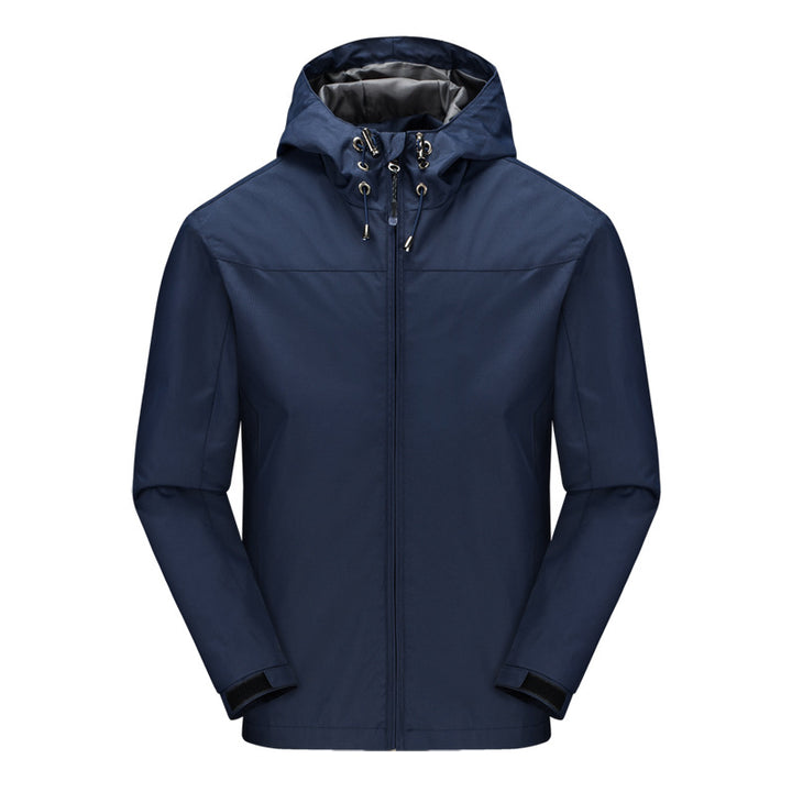 Damen Wasserabweisende Outdoor-Jacke mit Kapuze Drune