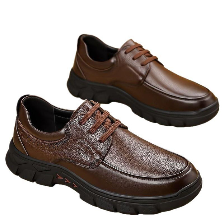 Herren Elegante und sportliche Ledersneaker Drune