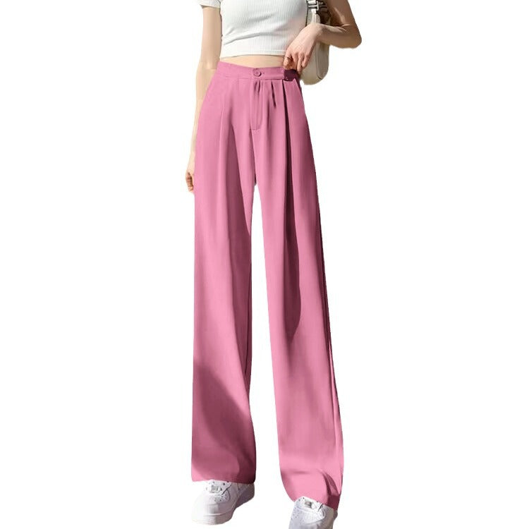 Damen Weit geschnittene Stoffhose Drune