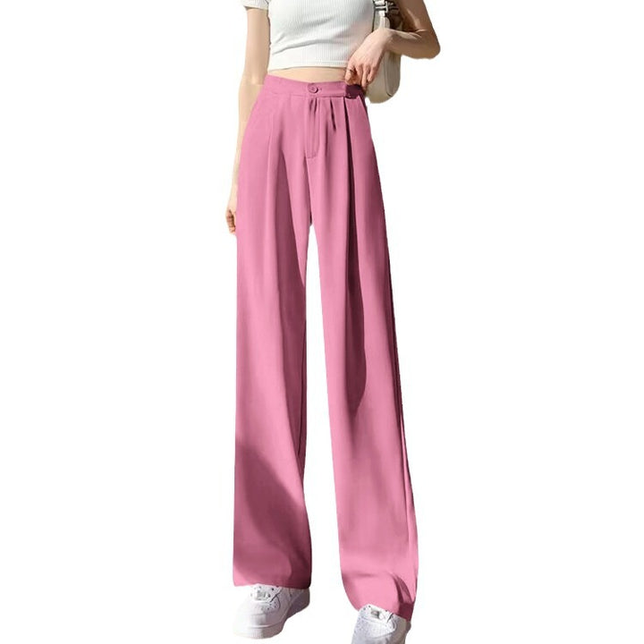 Damen Weit geschnittene Stoffhose Drune