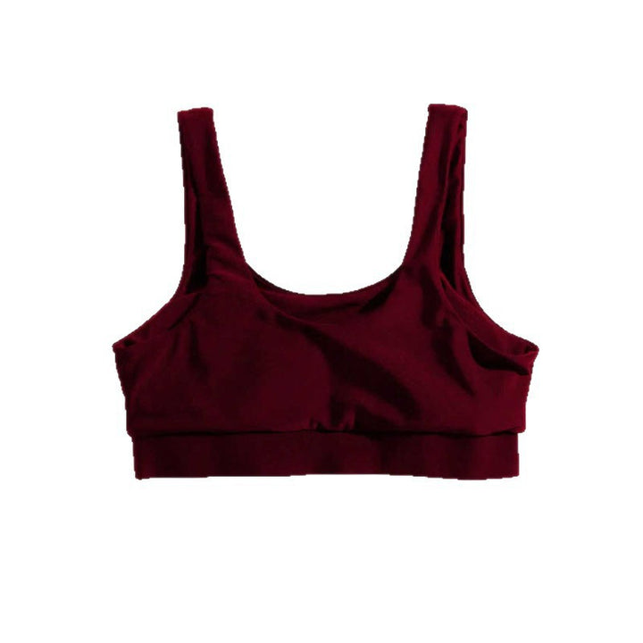 Damen Sportliches Crop-Top Drune