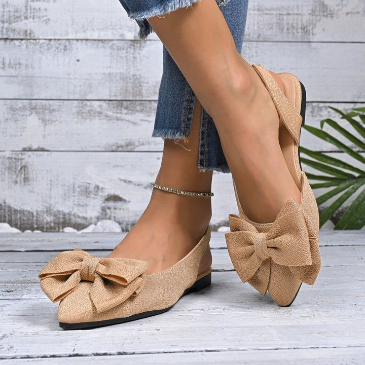 Damen Slipper mit dekorativem Schleifen-Detail Drune
