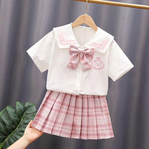 Mädchen Schuluniform Set Drune