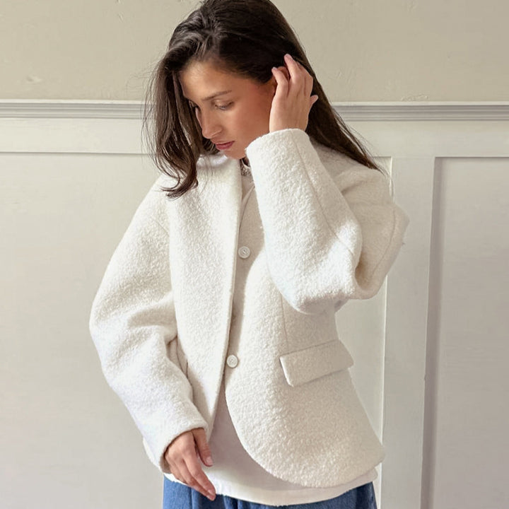 Damen Elegante und oversized Blazerjacke Drune