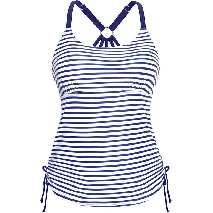 Damen Tankini mit floraler Musterung und verstellbaren Trägern Drune