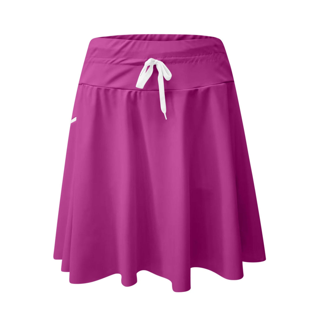 Damen Sportlicher Rock mit verstellbarem Bund Drune