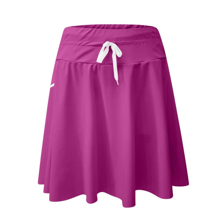 Damen Sportlicher Rock mit verstellbarem Bund Drune