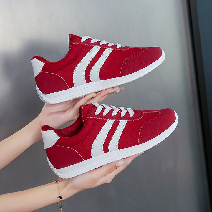 Damen Freizeit-Sneaker mit atmungsaktivem Obermaterial und bequemer Dämpfung Drune