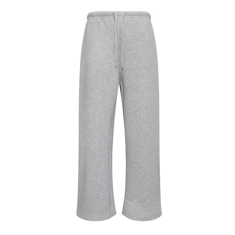Damen Extraweite Lounge-Palazzo-Sweathose mit Komfortbund und Kordelzug Drune