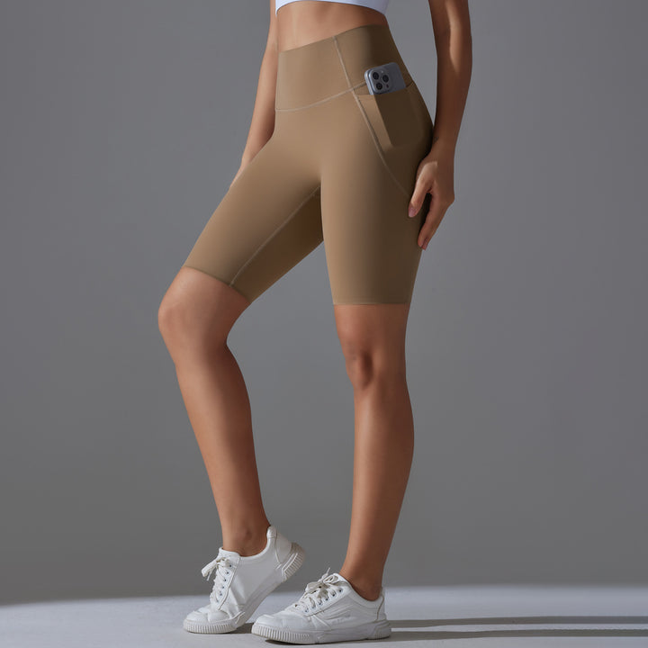 Damen Rad-Shorts mit hohem Bund und praktischen Seitentaschen Drune