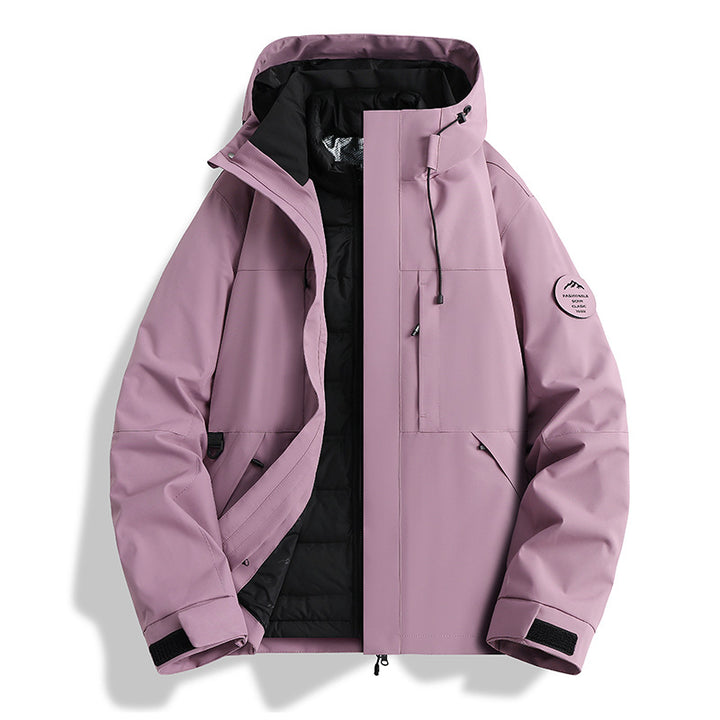 Damen Wasserdichte und isolierte Outdoor-Jacke Drune