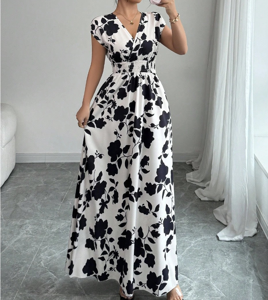 Damen Maxikleid Drune