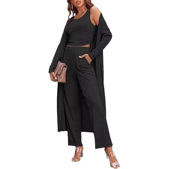 Drune | Strickweste Taschen Drei-Teile-Set