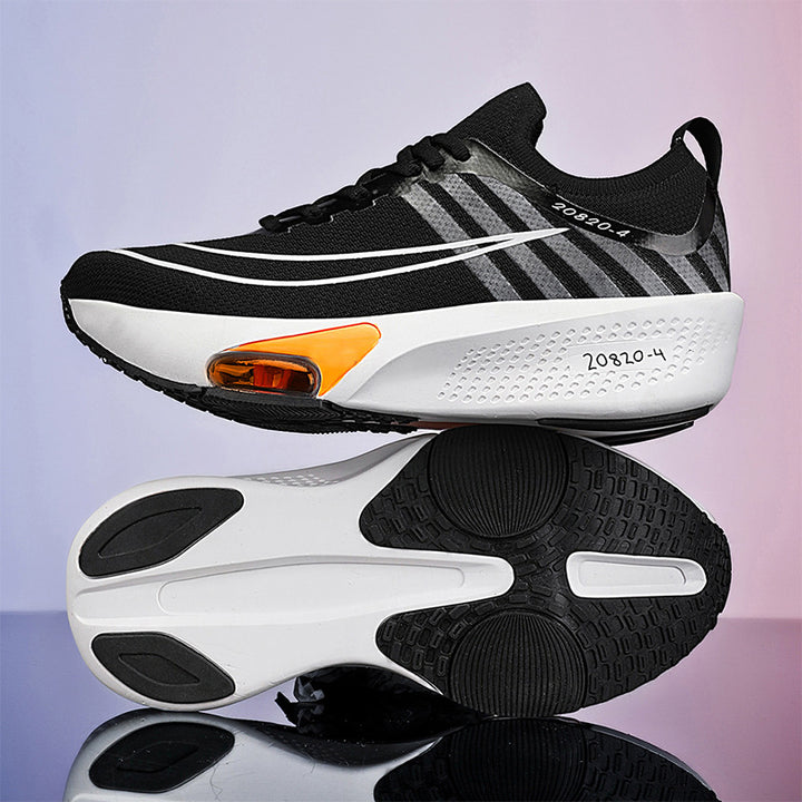 Unisex Profi-Tempo-Laufschuh mit sichtbarer Fersen-Airunit und atmungsaktivem Monofilament-Obermaterial Drune