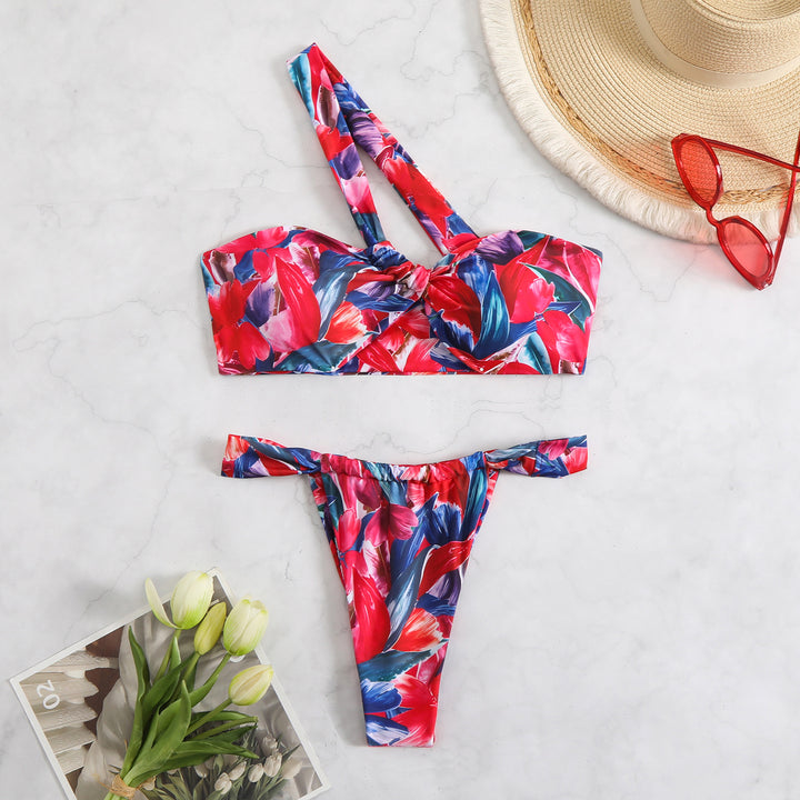 Damen Bikini-Set mit verspieltem Floral-Design Drune