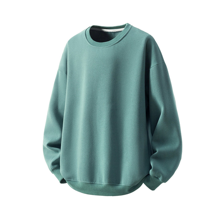 Unisex Oversized Rundhals-Sweatshirt aus French-Terry mit überschnittener Schulter Drune
