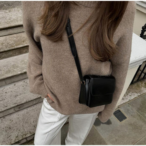 Damen modische Umhängetasche im minimalistischen Design Drune