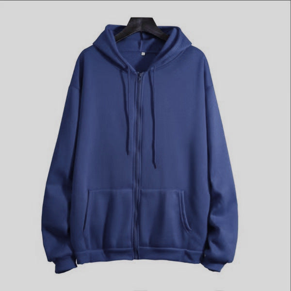 Damen Kapuzenjacke mit durchgehendem Reißverschluss und praktischen Kängurutaschen Drune