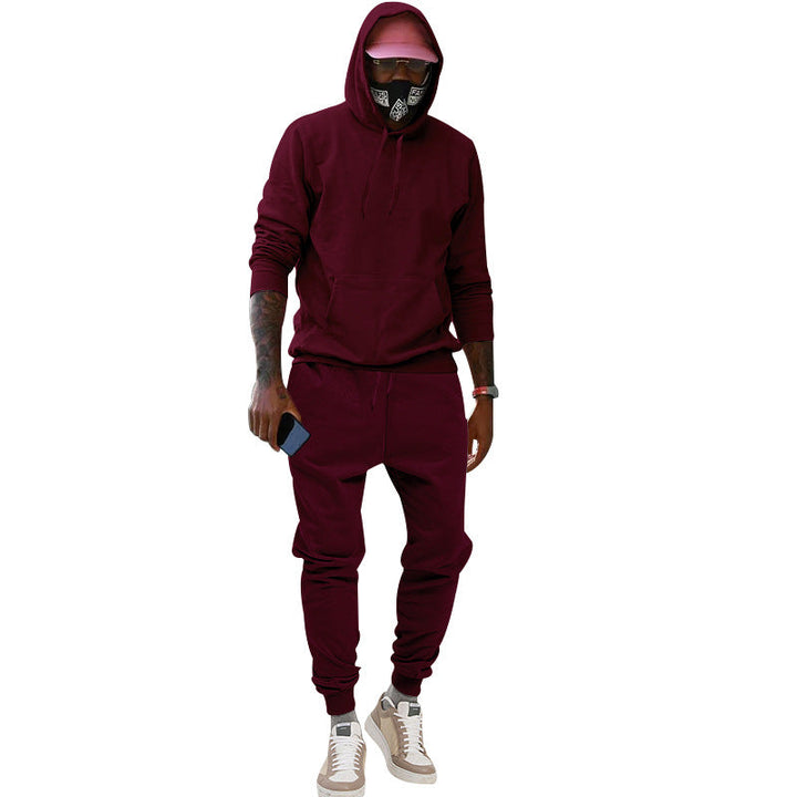 Herren Sportanzug mit Hoodie und bequemen Jogginghosen Drune