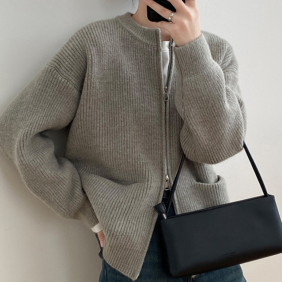 Damen Hochwertige und trendige Sweatjacke Drune