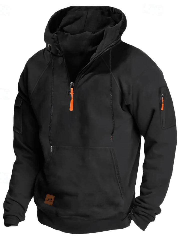 Herren Sportliche Kapuzenpullover Drune