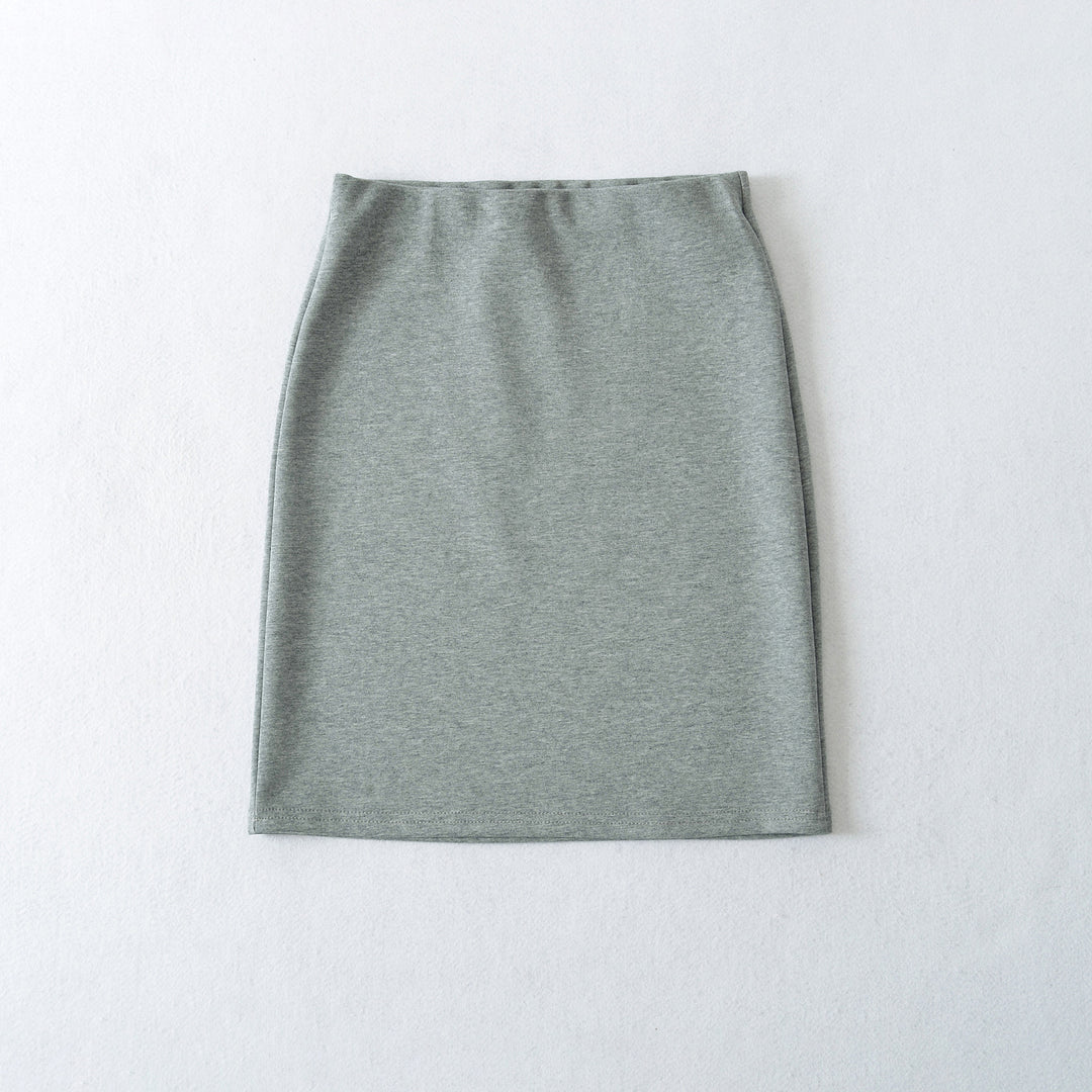 Damen Figurnaher Jersey-Bleistiftrock mit hohem Bund und stretchigem Komfortmaterial Drune