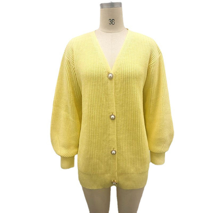 Damen oversized Strickjacke Drune