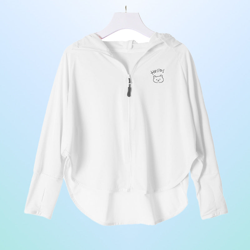 Damen leichte UV-Schutzjacke mit Kapuze Drune