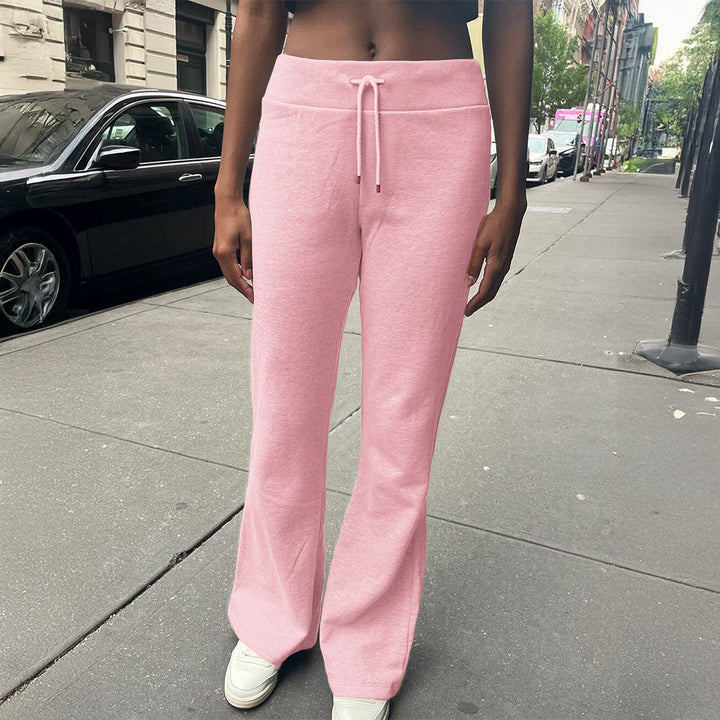 Damen Bequeme Freizeit-Jogginghose mit tailliertem Schnitt und elastischem Bund Drune
