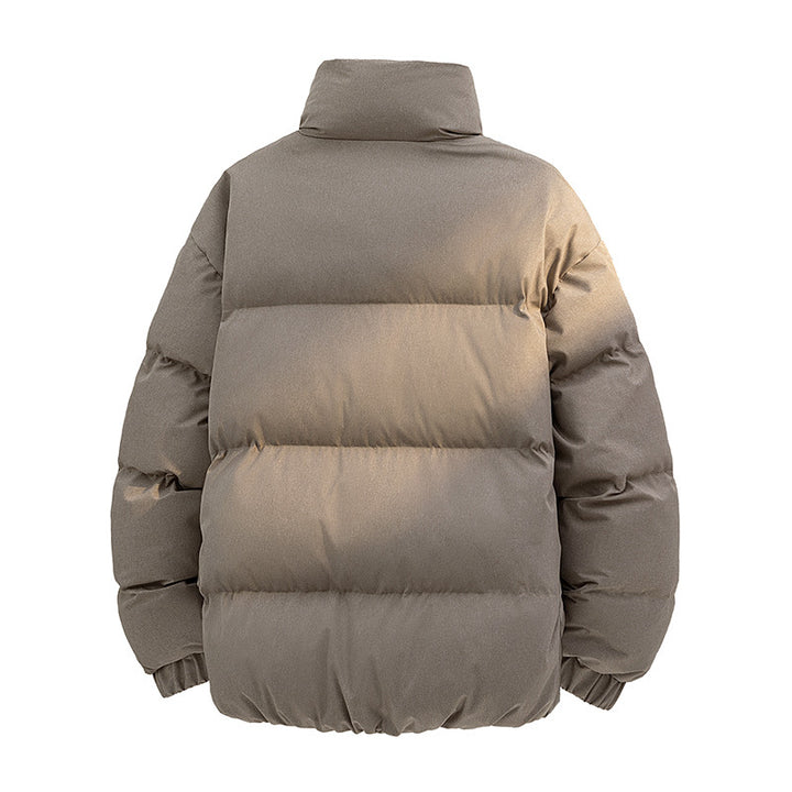 Herren Gepolsterte Steppjacke mit Thermofutter und hohem Kragen Drune