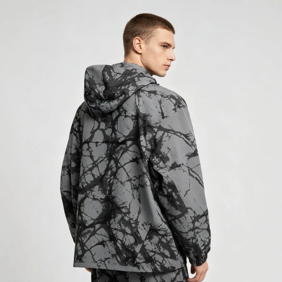 Herren Funktionale Kapuzenjacke
