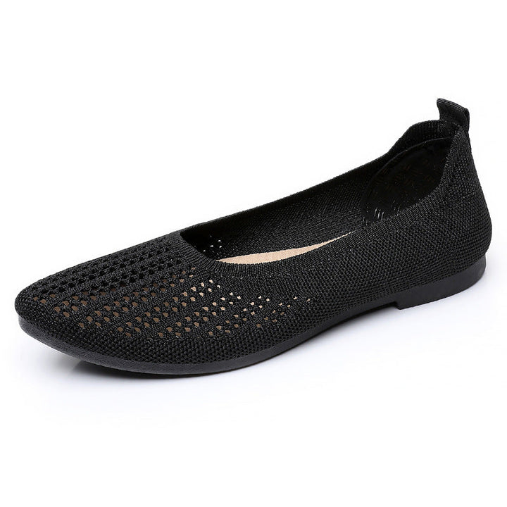 Damen Komfortable Ballerinas mit atmungsaktiver Netzstruktur und weichem Innenfutter Drune