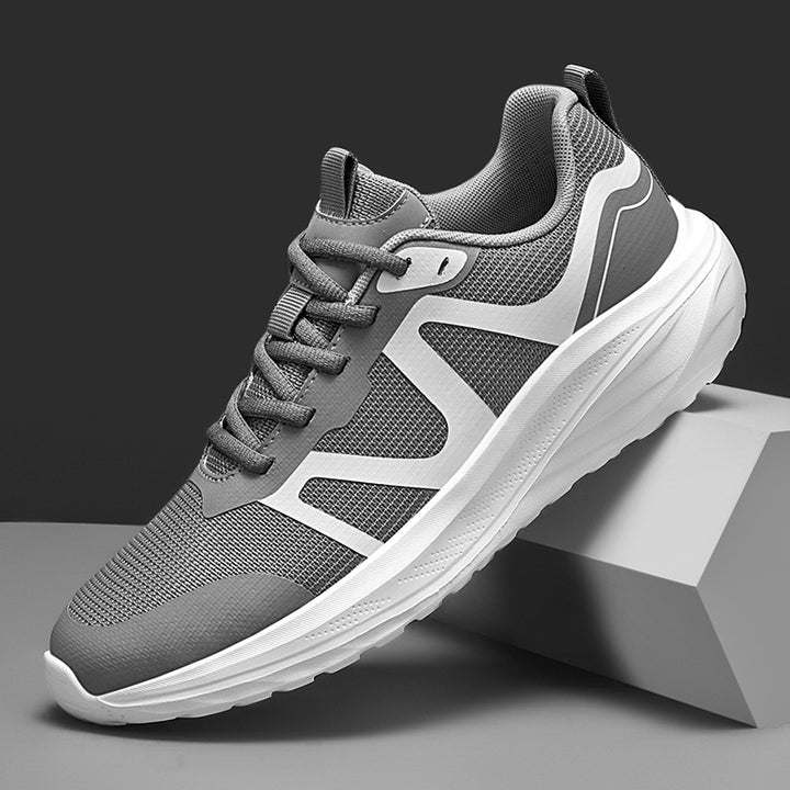 Unisex leichte Mesh‑Walking‑Sneaker mit ergonomischer Wellen‑Zwischensohle und rutschfester Laufsohle Drune