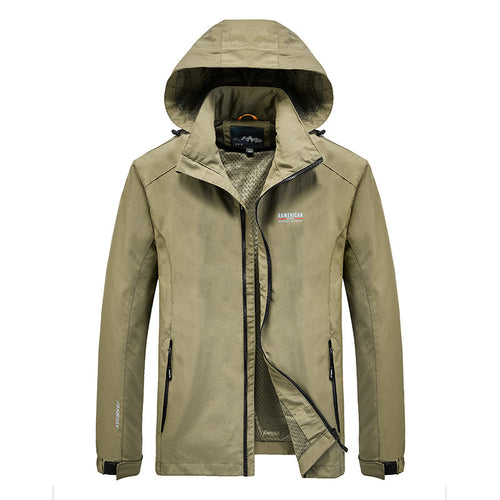 Herren leichte Regenjacke Drune