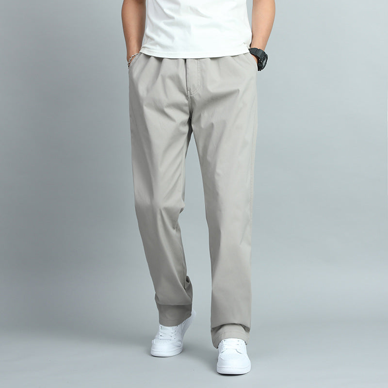 Herren Bequeme Chino-Baumwollhose Drune