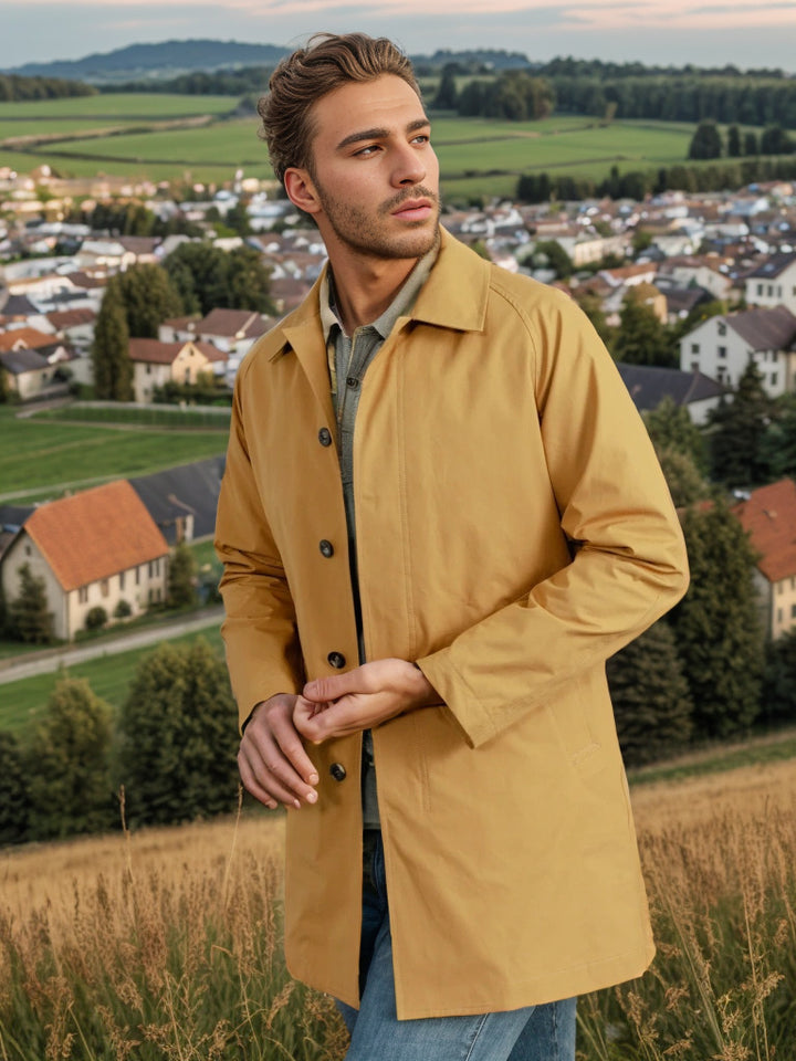 Herren leichte Übergangsjacke mit nachhaltigem Material Drune