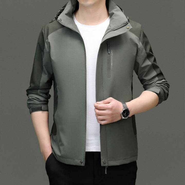 Herren Funktionsjacke mit hoch atmungsaktiver Membran und praktischen Taschen Drune