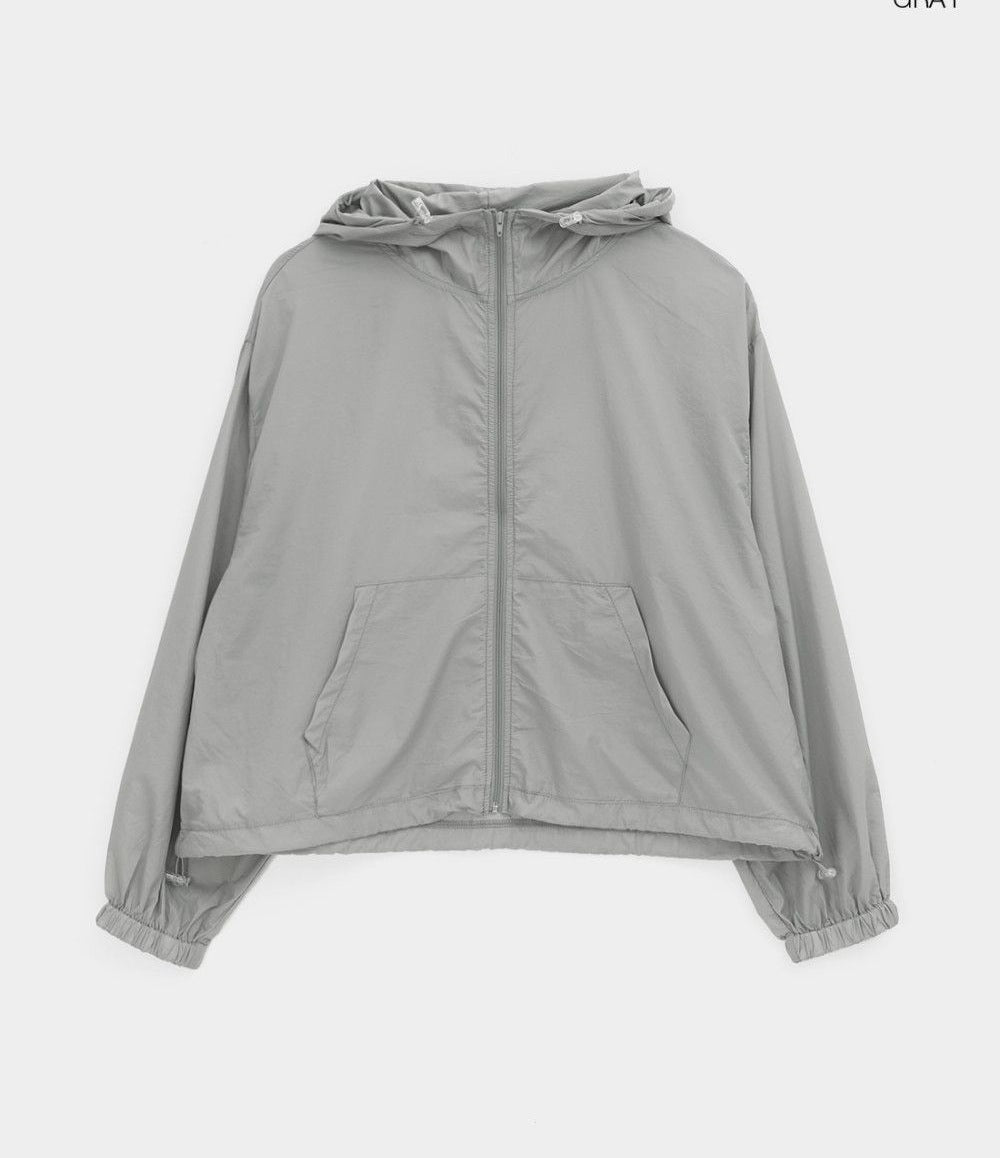 Damen leichte sportliche Windbreaker-Jacke Drune