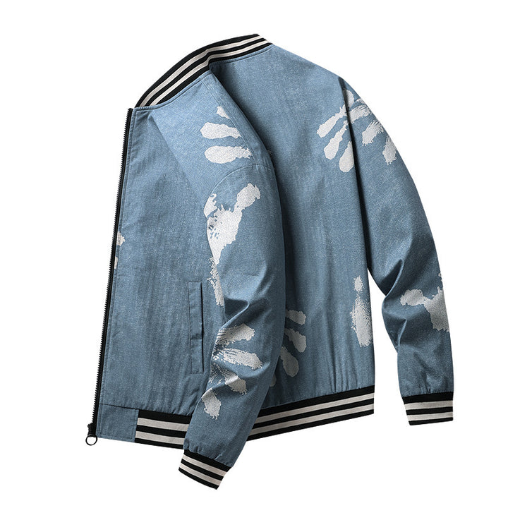 Herren Modische Bomberjacke Drune
