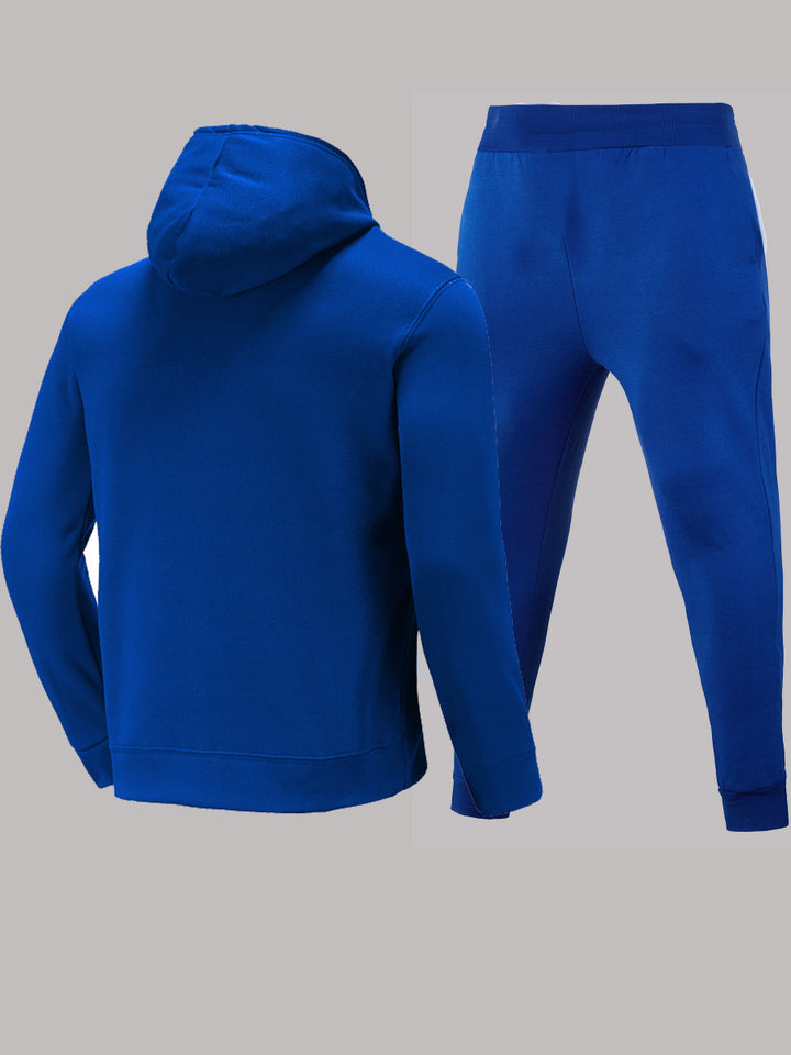 Damen Hoodie und Jogginghose Set mit festlichem Weihnachtsmuster Drune