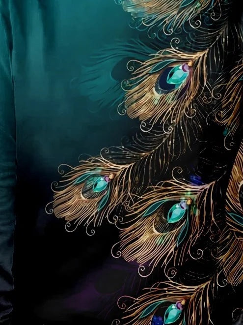 Drune | Bedrucktes Rundhals-T-Shirt