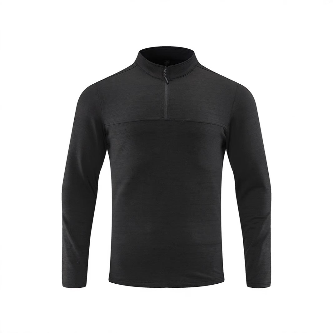 Herren Thermo-Langarmshirt mit Halbzip und Stehkragen Drune