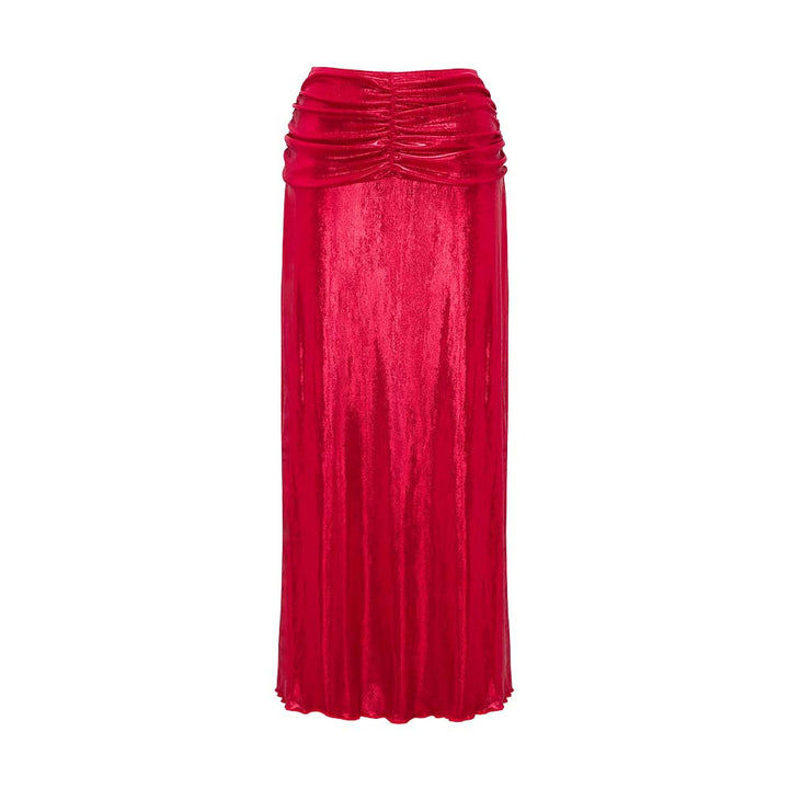 Damen Badeanzug mit off-shoulder Design und elegantem Rock Drune