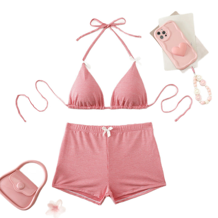 Damen Raffiniertes Bikini-Set mit verspielten Details Drune