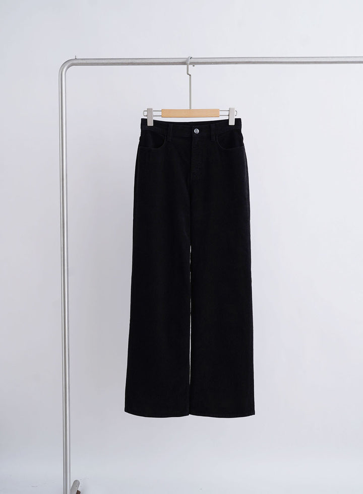 Damen Bequeme und weite Cordhose Drune